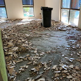 Floor Tile Removal