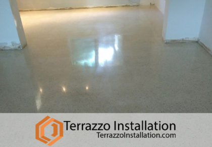 Terrazzo Tile Stain Removal Process in Fort Lauderdale