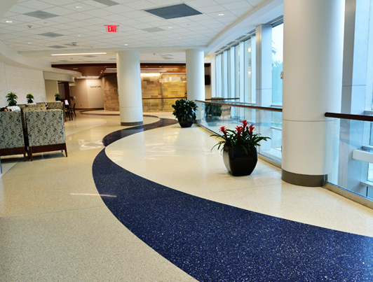 Terrazzo Floor Installation