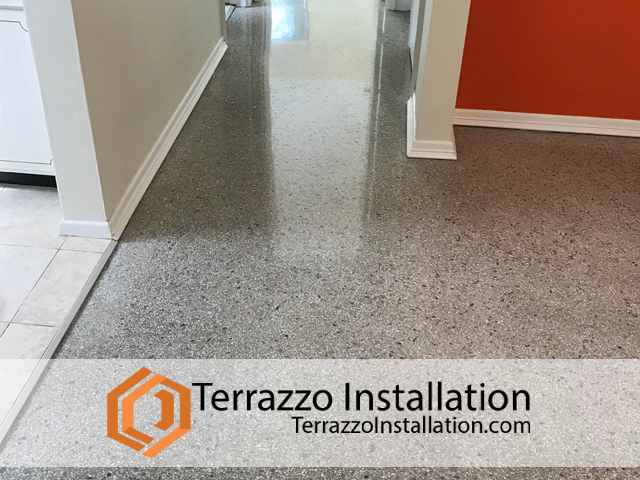 Terrazzo Floor Maintaining Process Fort Lauderdale