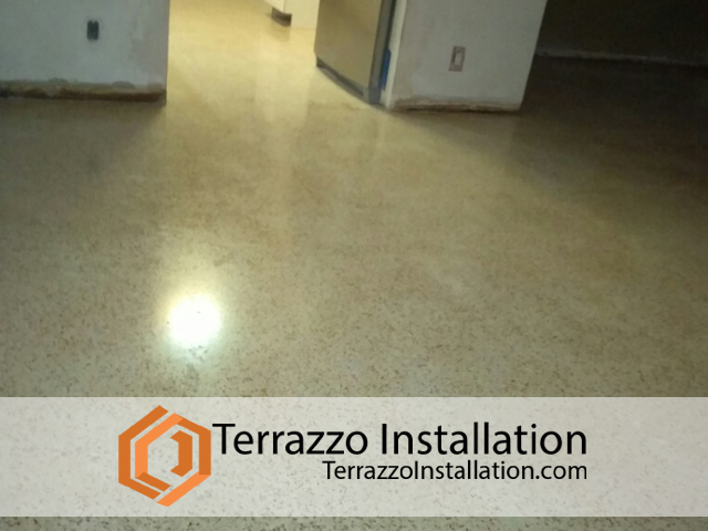 Terrazzo Floor Polished Fort Lauderdale