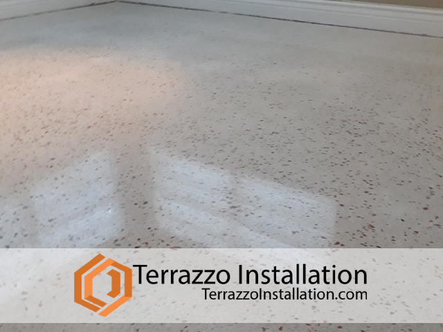 Terrazzo Tile Flooring Restore Process Fort Lauderdale