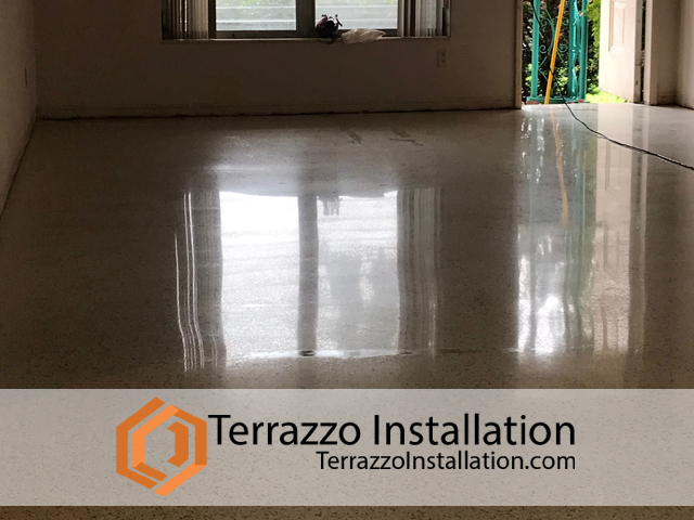 Polishing Terrazzo Floor Service Fort Lauderdale