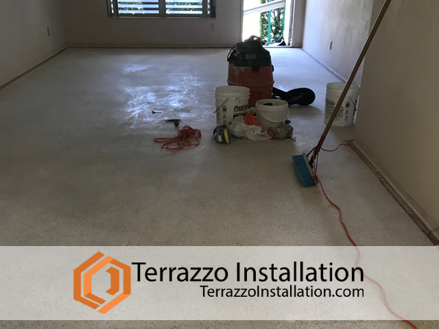 Restoring Terrazzo Floors Process Fort Lauderdale